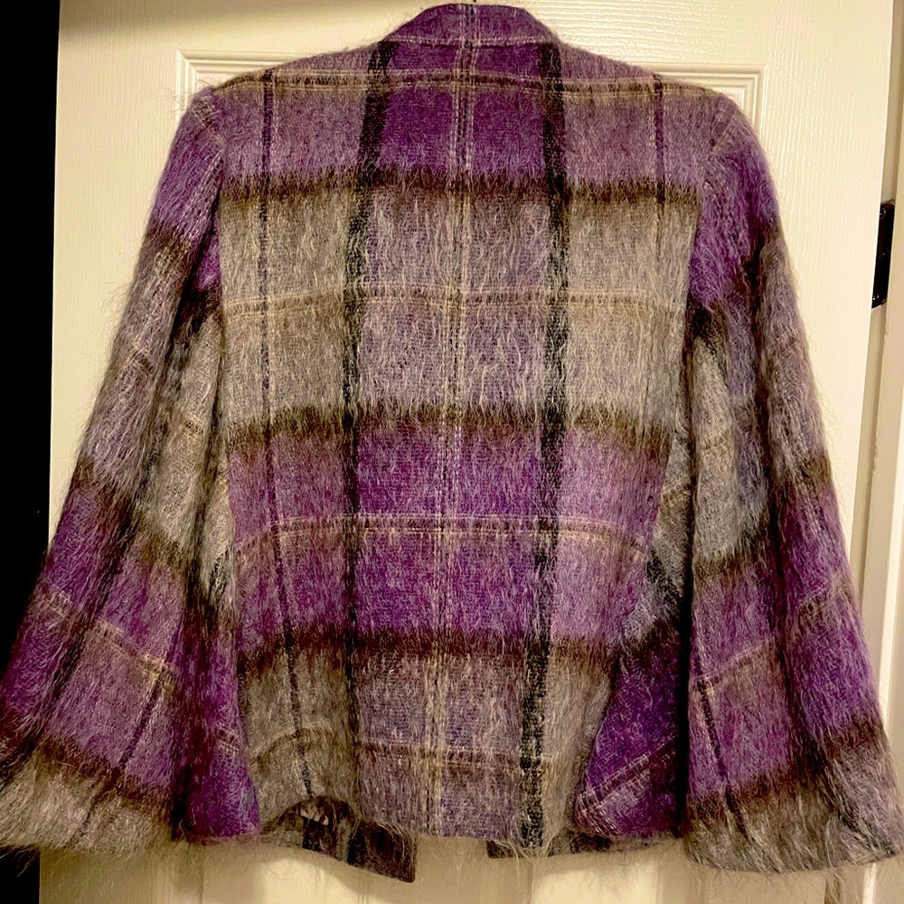 HANDMADE in Scotland! Mohair/Wool cape